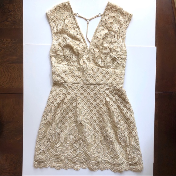 Free People One Million Lovers Lace Mini Dress NWT - Picture 6 of 16